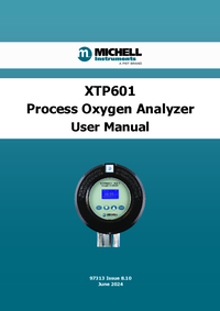 Thumbnail of document Manual - XTP601 Low-maintenance O2 Measurement